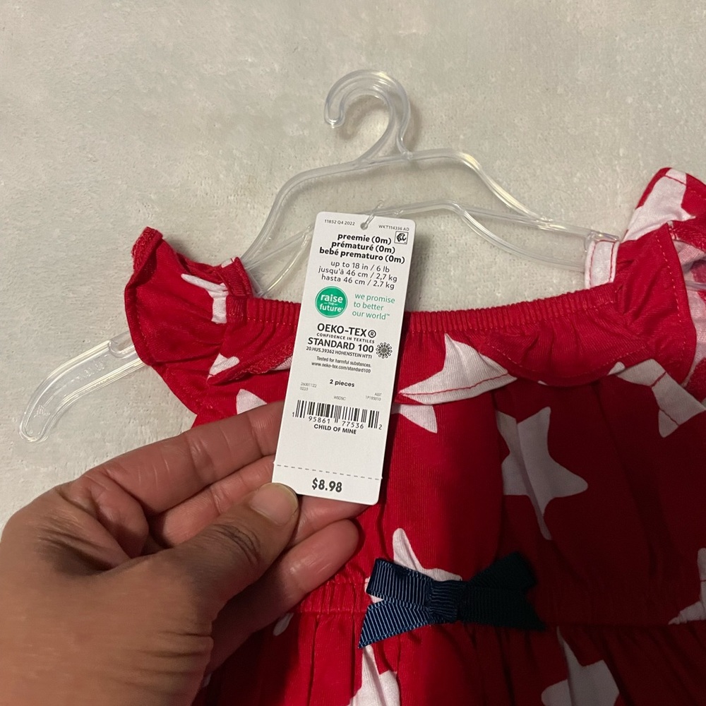 Newborn clothing for baby girl (bundle)